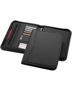 Ebony A4 portfolio met ritssluiting