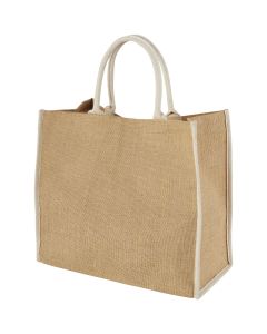 Harry jute draagtas met gekleurde accenten 25L