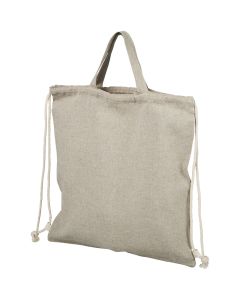 Pheebs 150 g/m² gerecyclede rugzak met trekkoordsluiting 6L