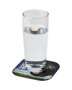 Brite-Mat® vierkante onderzetter met bandmateriaal
