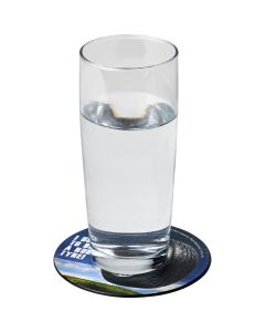 Brite-Mat® ronde onderzetter met bandmateriaal