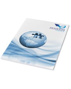 Desk-Mate® A4 kladblok met een omwikkelde omslag