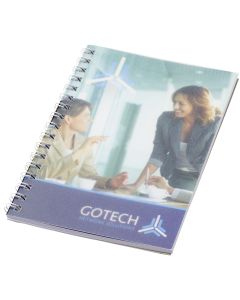 Desk-Mate® A6 spiraal notitieboek met PP-omslag