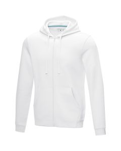 Ruby heren GOTS biologische gerecyclede hoodie met volledige rits