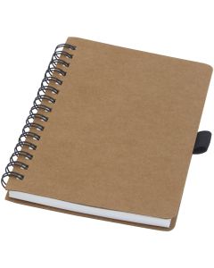 Cobble A6 wire-o gerecycled kartonnen notitieboek met steenpapier