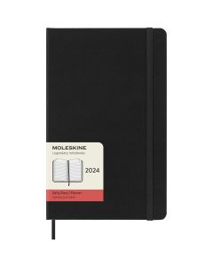Moleskine 12M dag agenda L met harde kaft