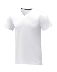 Somoto Heren T-shirt met V-hals en korte mouwen