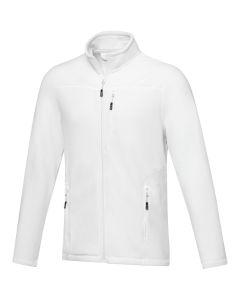 Amber GRS gerecycled heren fleece jas met volledige rits