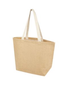 Juta jute draagtas van 300 g/m² 12 l