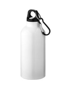 Oregon 400 ml waterfles van RCS-gecertificeerd gerecycled aluminium met karabijnhaak