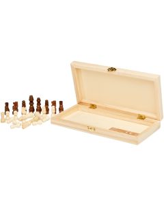 King houten schaakspel