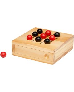 Strobus houten boter-kaas-en-eieren-spel