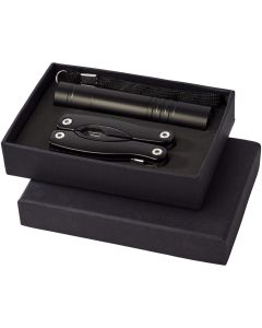 Scout multifunctioneel mes en LED zaklamp set